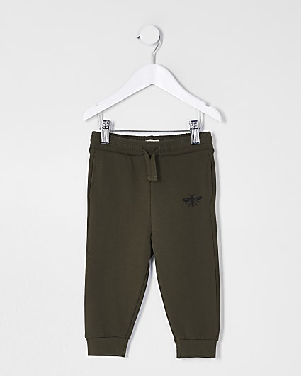 Mini Boys Khaki Joggers
