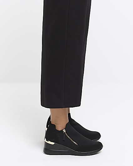 Women s Black Trainers River Island