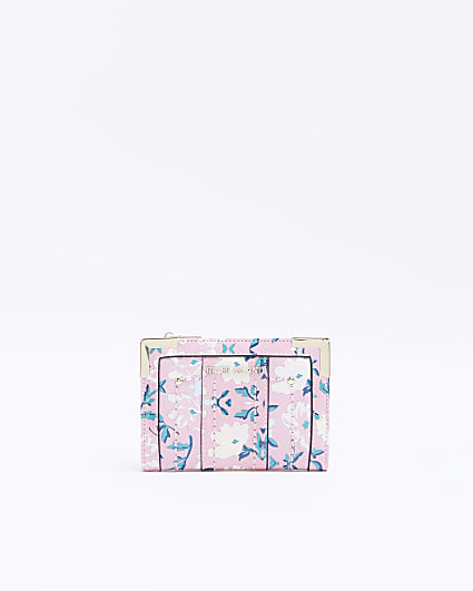 PINK PANELLED PURSE