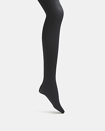 Black 60 denier tights multipack