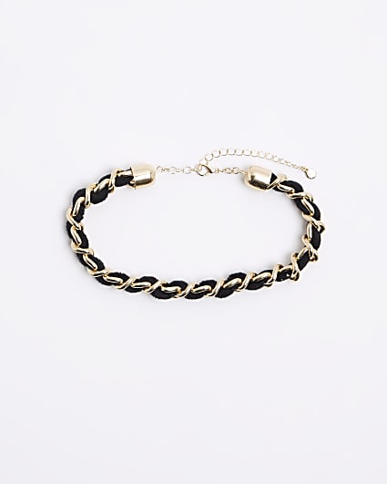 Black Thread Chain Choker