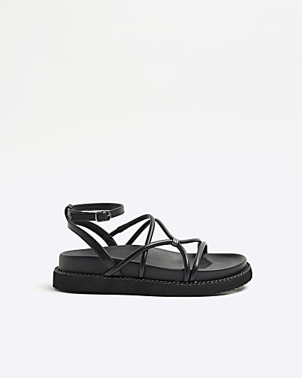 Black Strappy Sandals