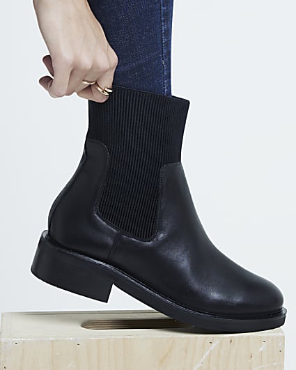 Black Chelsea Ankle Boots