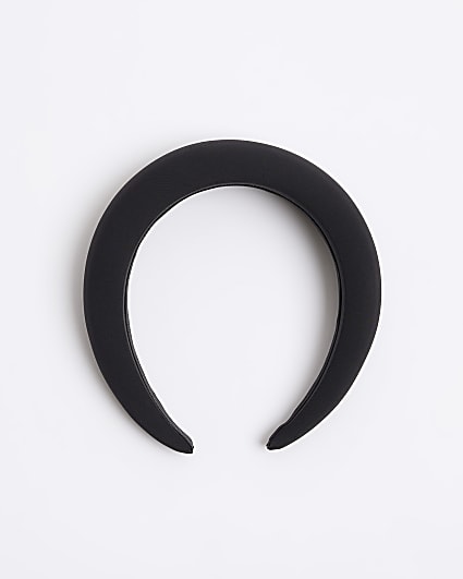 Black chunky padded headband