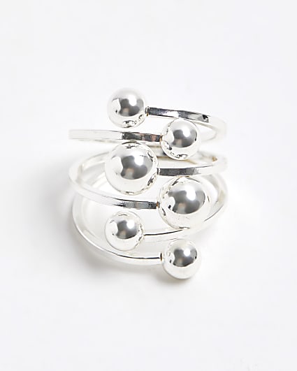 Silver Ball Ring