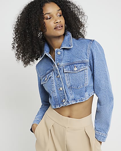 Women s Denim Jacket River Island