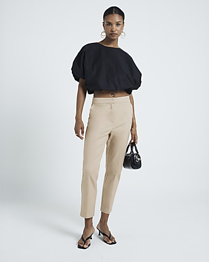 Stone Slim Cigarette Trousers