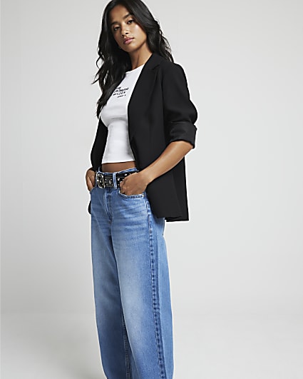 Black Blazers Black Blazers for Women River Island