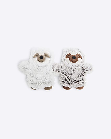 Grey Sloth Hand Warmers