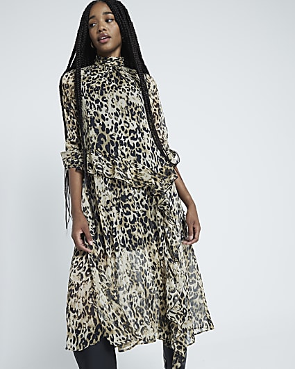 Leopard Print Dresses | Animal Print Dresses | River Island