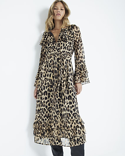 Leopard Print Dresses | Animal Print Dresses | River Island