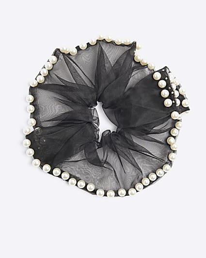 Black Pearl Scrunchie