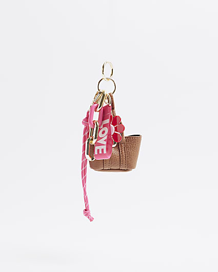 Pink Bag Charm