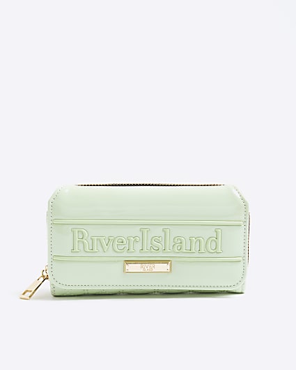 Lime green clutch bag river island online