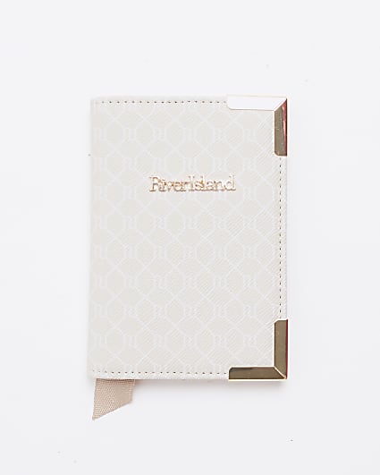 Beige Monogram Passport Holder