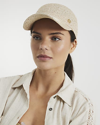 Gold Sequin Cap