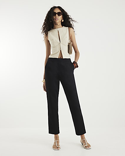 Black Cigarette Trousers