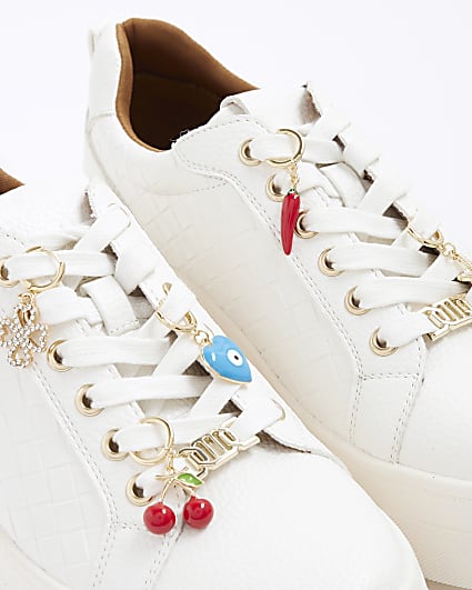 Gold Shoe Charms 5 Pack