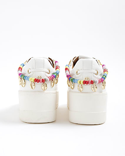 Multi Colour Shell Chain Shoe Straps