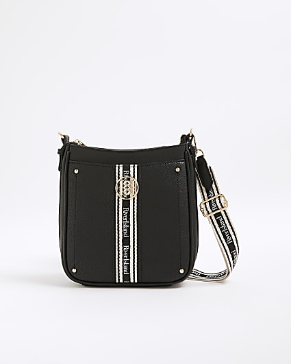 Black RI Pocket Messenger Bag