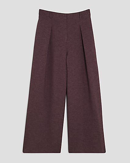 Pettie Purple Wide Leg Trousers