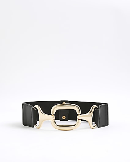 Black Gold Metal Waist Belt