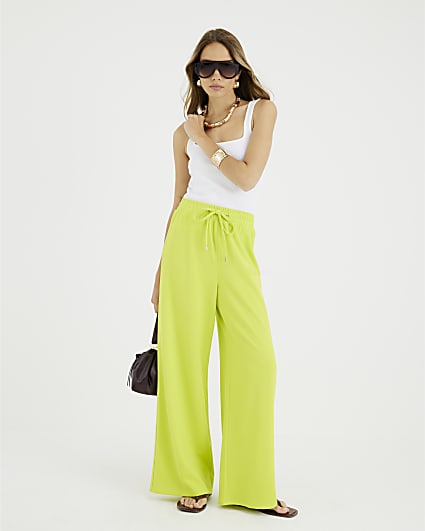 Lime Drawstring Joggers Set