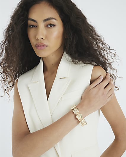Gold Knot Bracelet