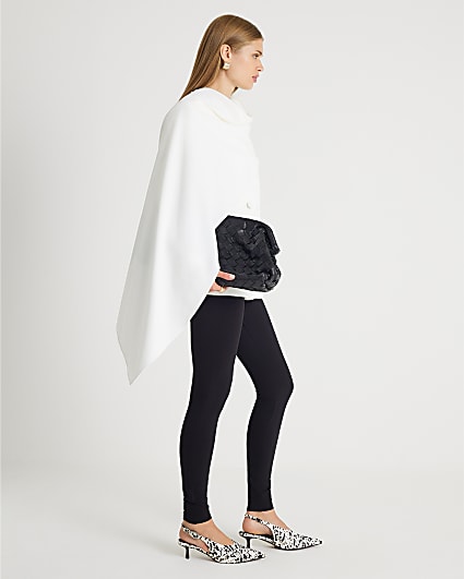 Black Ponte Leggings