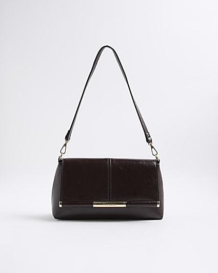 Red Bar Front Clutch Bag