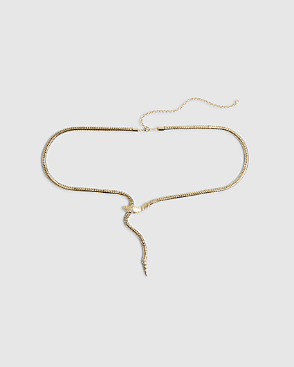 Gold Snake Chain Belt