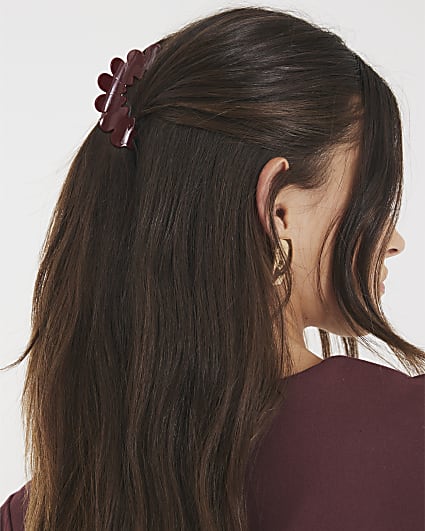 Multi Colour Pack Of 2 Hair Claw Clips