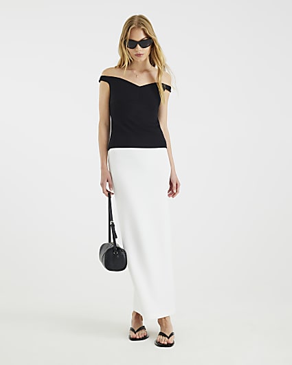 White Maxi Skirt