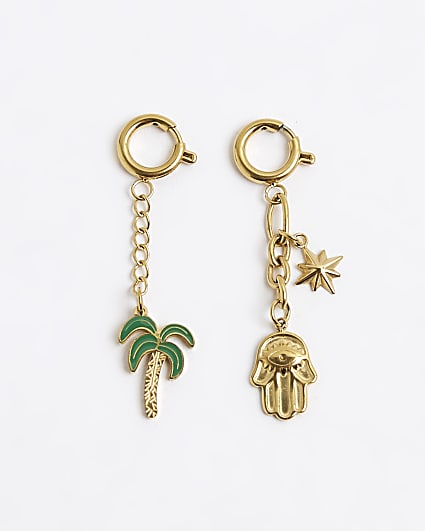 Gold Pack Of 2 Bikini Charms