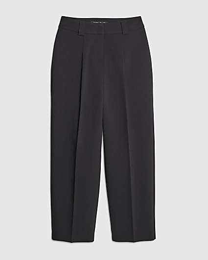 Black Straight Leg Trousers