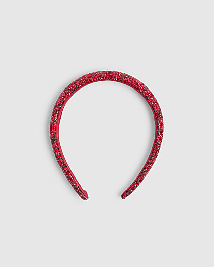 Red Diamante Headband