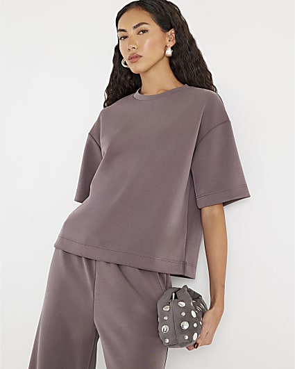 Brown Premium Boxy T-shirt