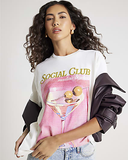Cream Social Club Martini T-shirt