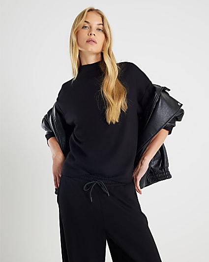 Black Premium Long Sleeve Top