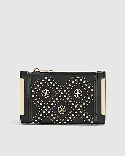 Black Studded Mini Purse