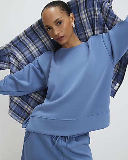 Blue Premium Sweatshirt