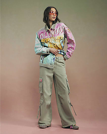 Green Year Zero Cargo Jeans