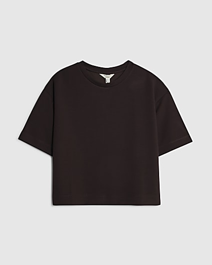 Petite Brown Premium Short Sleeve T-shirt