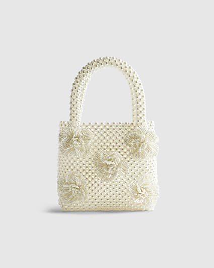 White Pearl Corsage Grab Bag