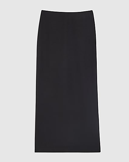 Petite Black Premium Maxi Skirt