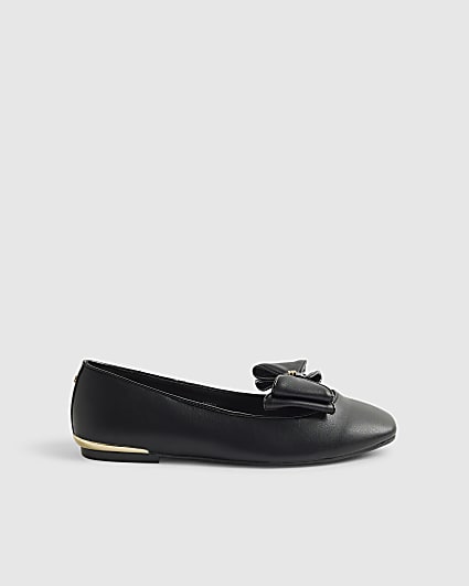 Black Bow Ballet Flat
