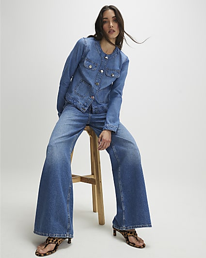 Blue Denim Trophy Jacket