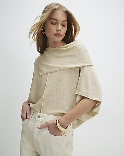 Gold Cape Jumper