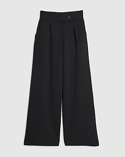 Petite Black Tailored Trousers