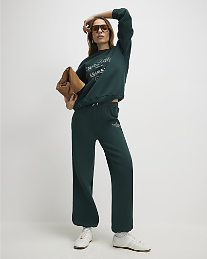 Green Les Parisiennes Joggers